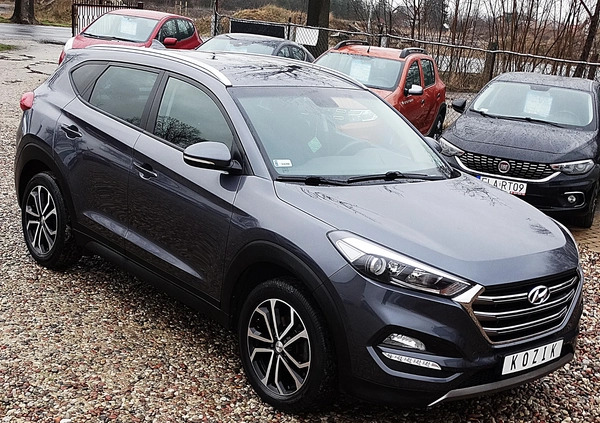 Hyundai Tucson cena 78900 przebieg: 134935, rok produkcji 2018 z Rabka-Zdrój małe 704